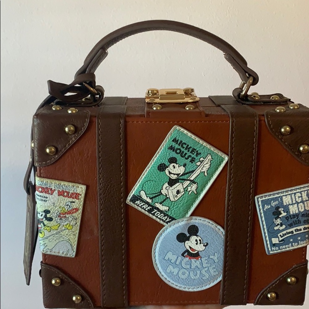 Loungefly Mickey Trunk Bag unused